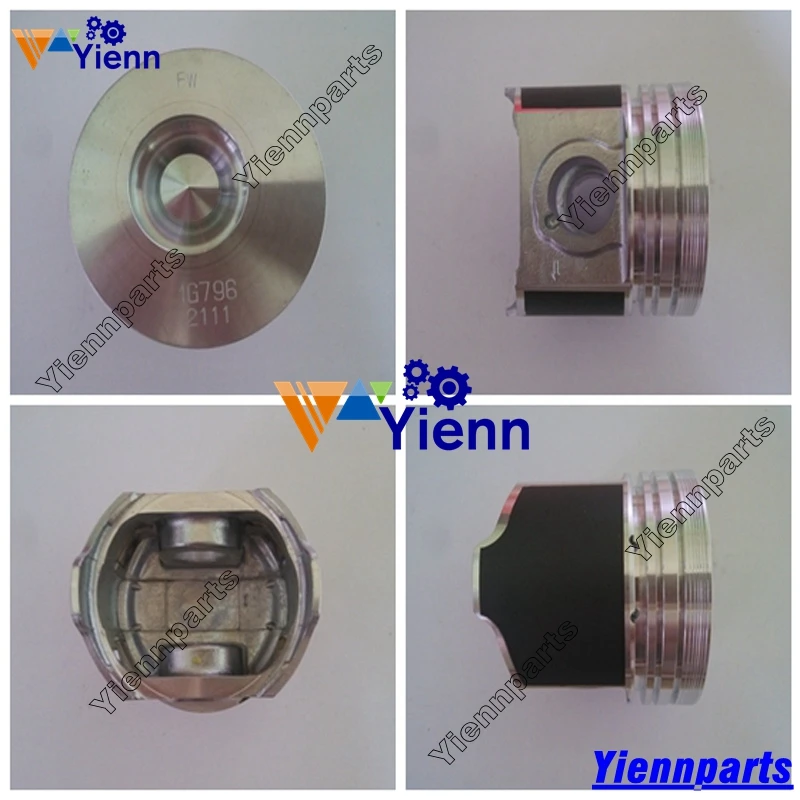 Для Kubota V2403 M поршень с кольцом set1G868 21112 V2403T V2403E V2403B запасные части для дизельного
