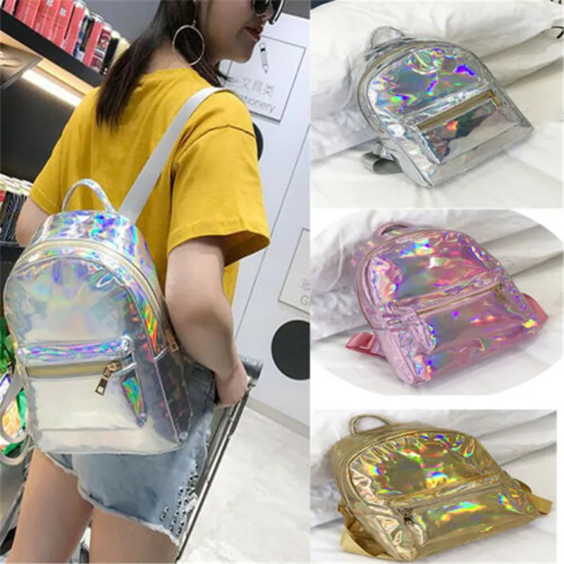 2019 новый стиль маленький рюкзак с блестками для девочек женская школьная мини