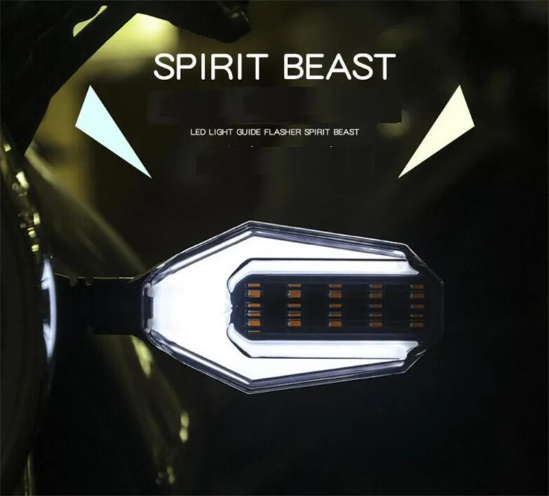 SPIRIT BEAST Modified Turn Signals водонепроницаемые поворотные огни светодиодный светильник