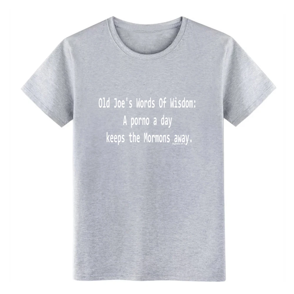Мужская футболка mormon _ porno_negative дизайнерская с коротким рукавом S XXXL homme подарок
