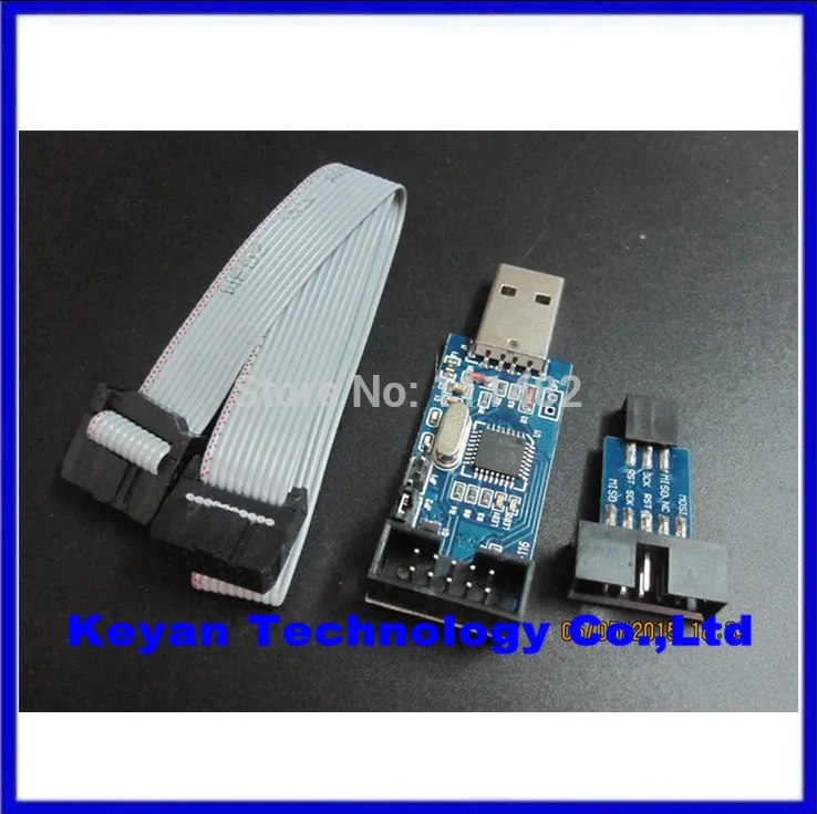 2 шт. = 1 USB программатор для Atmel ASP USBISP ISP|programmer for atmel avr|programmer avrprogrammer usb |