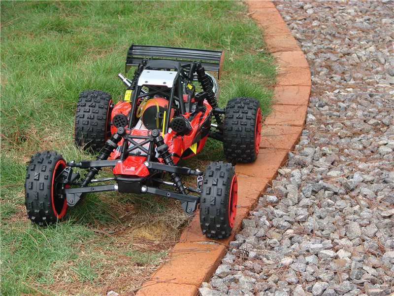 Большой масштаб 1/5 2,4 г RWD 80 км/ч Rovan Rc автомобиль 29cc бензиновый двигатель багги RTR с металлическими дифференциальными игрушками высокоскоростной детский подарок