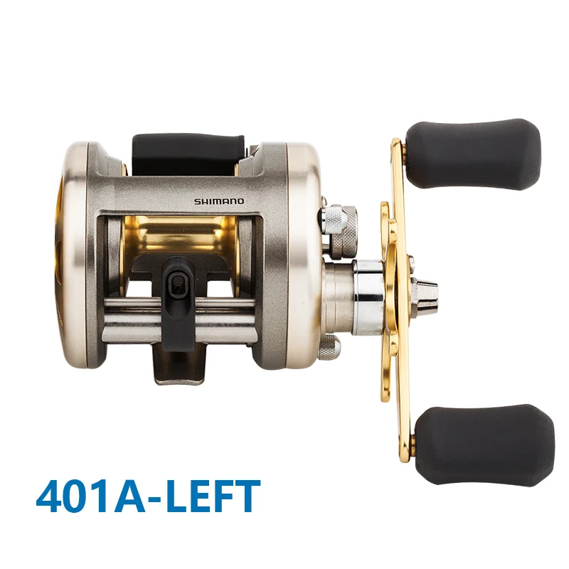 Катушки Shimano Кардифф 200A 201A 300A 301A 400A 401A для Пресноводной рыбной ловли катушка 4+ 1BB Шестерни Ratio5.8: 1 Макс Перетащите 5 кг морской рыбалки - Цвет: 401A-LEFT