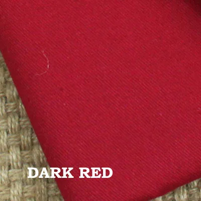 dark red Хлопок саржа дрель сплошной белый золотой оранжевый темно красный синий черный ткань для DIY ручной работы одежда ветровка повседневное пальто - Цвет: dark red