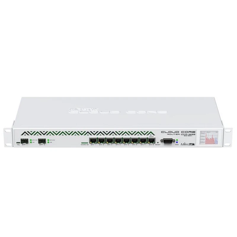 

High Performance Mikrotik Router Board CCR1036-8G-2S+ROS 2 x SFP+ Ports, 8 x Gigabit Ethernet Ports English Firmware