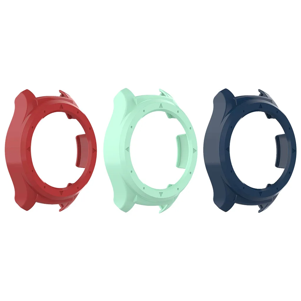 Модный простой чехол для часов 3 шт. силиконовый ПК защитная рамка Huawei Watch 2