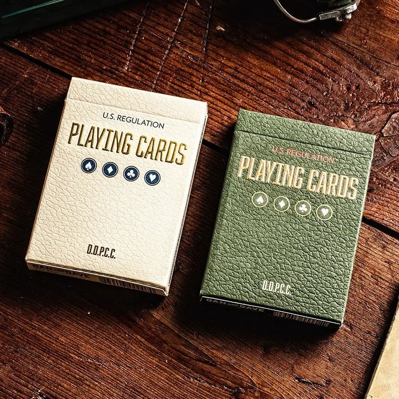 1 колода винтажных клетчатых игральных карт Аризона красный или Калифорния синие