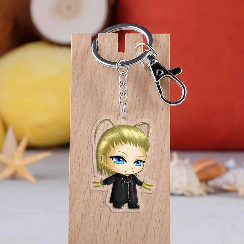 10 шт./лот акриловый брелок для ключей с изображением персонажей игры Kingdom Hearts Sora