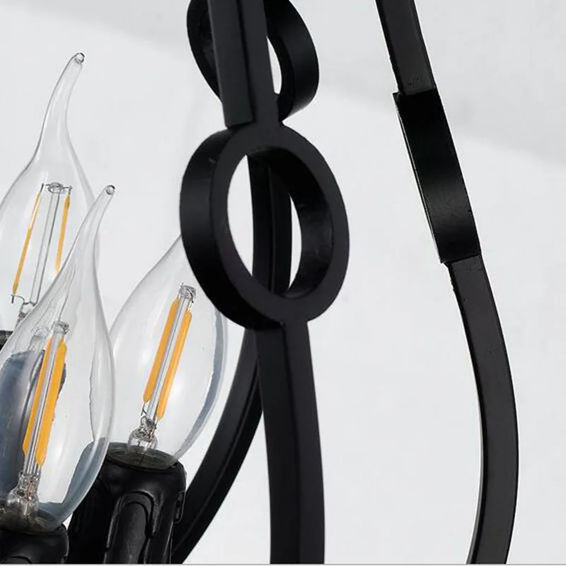 Американский персонаж железная клетка лампа для украшения бара Ретро