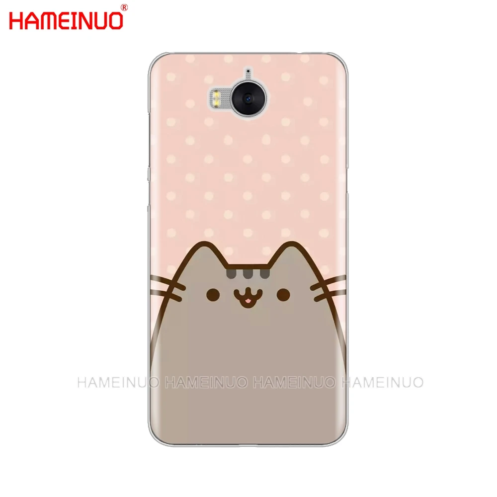 HAMEINUO Милый Забавный чехол для сотового телефона с котами huawei honor 3C 4X 4C 5C 5X 6 7 Y3 Y6 Y5 2