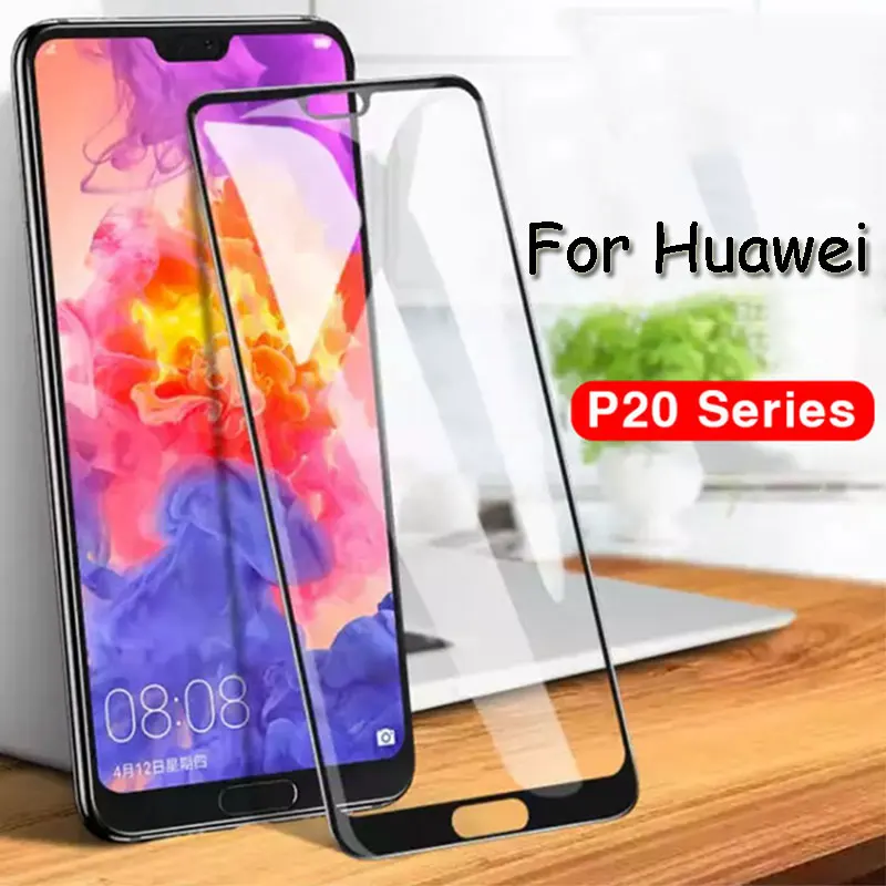 Protective Glass On For Huawi P20 lite light Tempered Huawei Pro Screen Protector trempe verre on p 20 lait p20pro | Мобильные