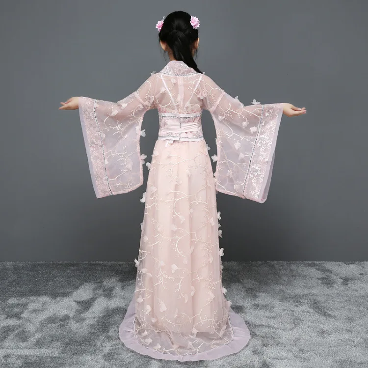 Детский костюм ханьфу традиционная китайская Династия Тан Старинное платье