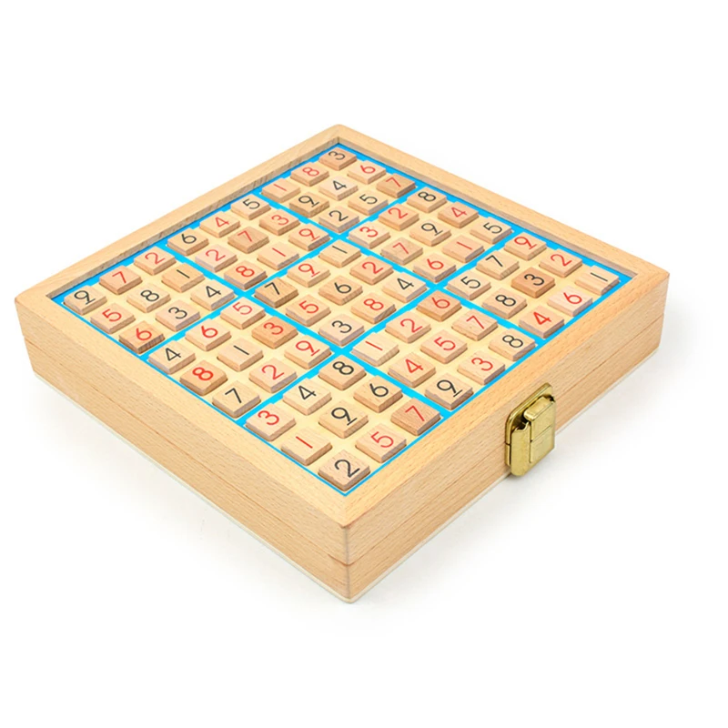BSTFAMLY дети Sudoku шахматы бук с ящиком 22 5*22 5*5 см 81 шт./компл. международные шашки