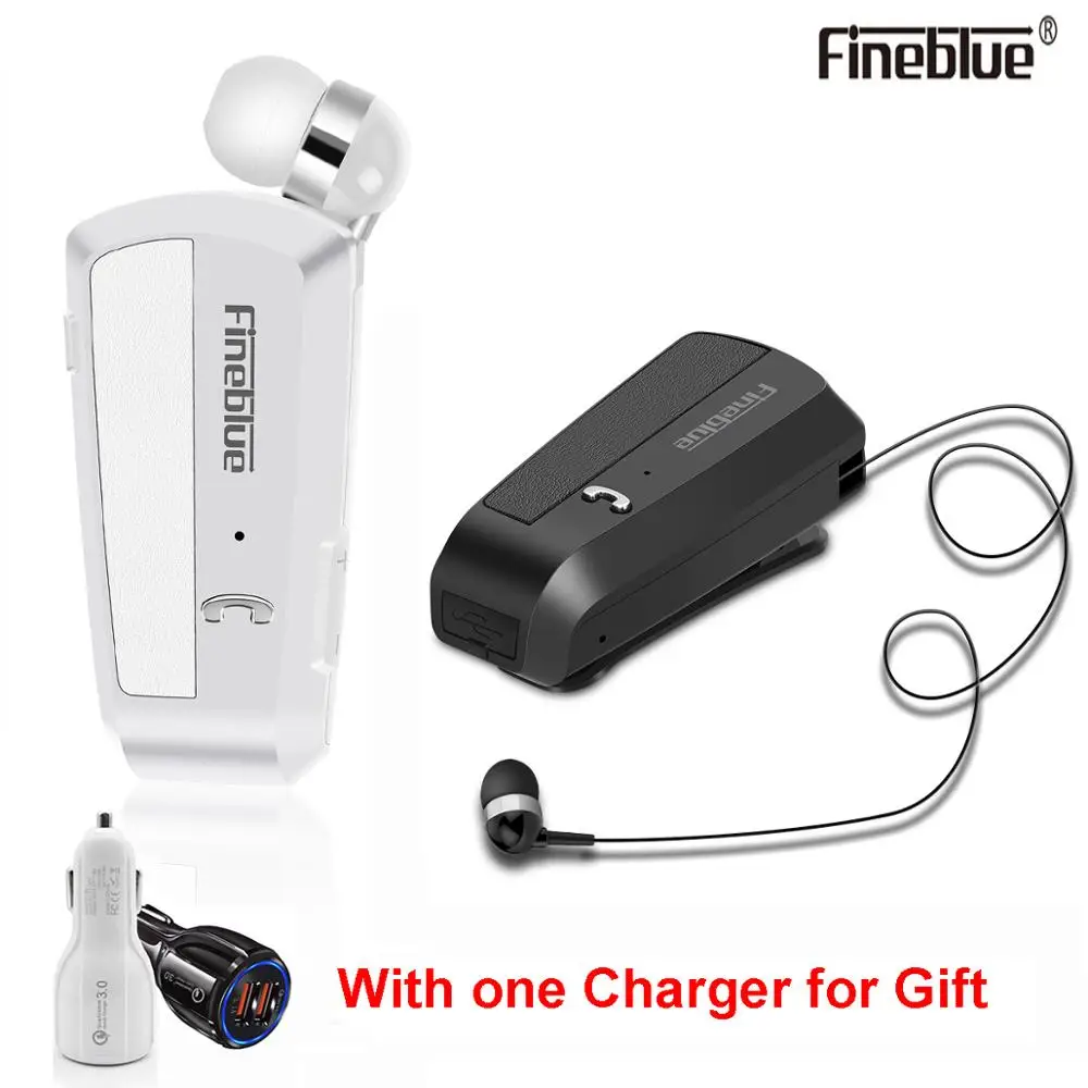 Fineblue F990 беспроводные Bluetooth наушники шея клип на телескопического типа бизнес