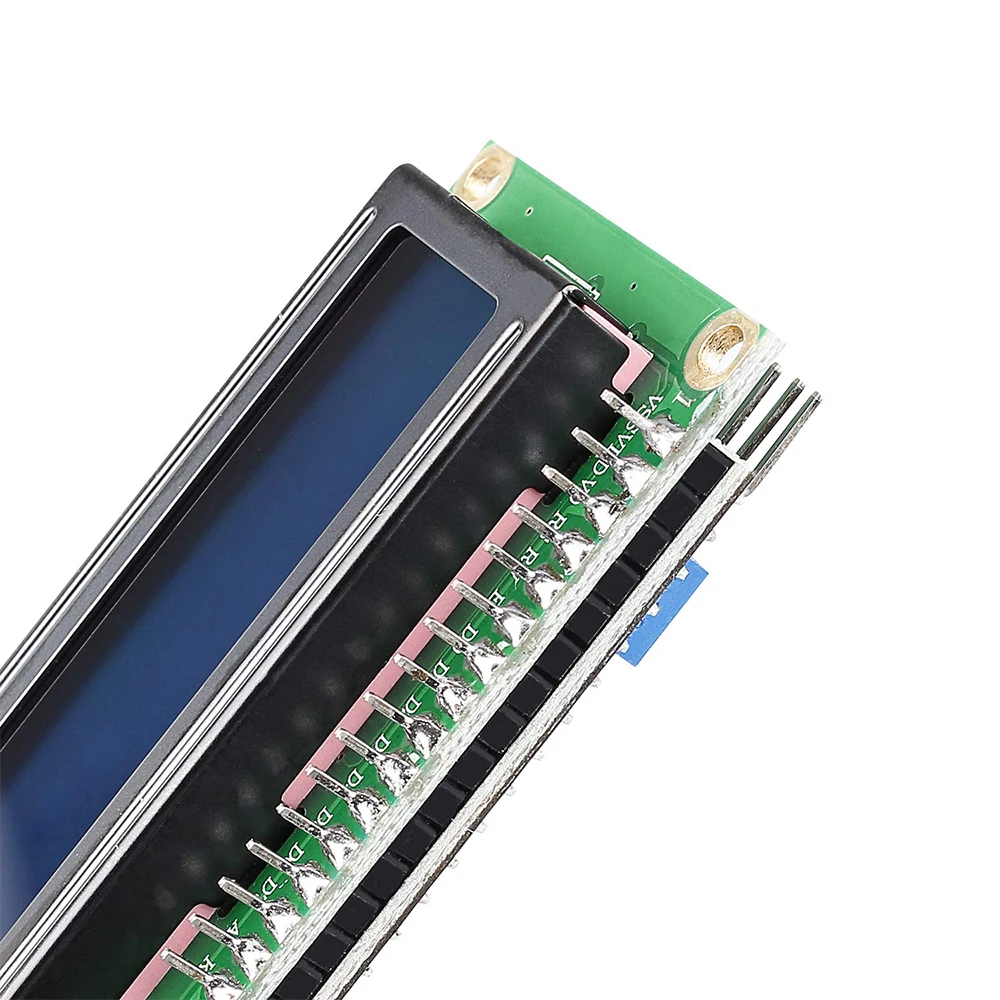 ЖК-дисплей Дисплей ЖК-дисплей 1602 Модуль синий Экран 1602 I2c ЖК-дисплей Дисплей модуль HD44780 16x2 межсоединений интегральных схем персонажа 1602 5V Для Arduino ЖК-дисплей Дисплей