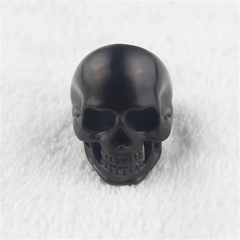 

Men's Punk Gothic Rock Biker Black Stainless Steel Skull Ring