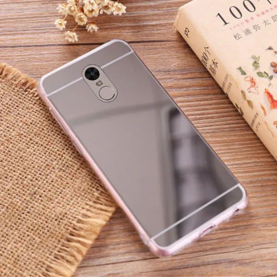Чехол для Xiaomi mi 6X6 8 SE A2 Note 3 Прозрачный чехол для Xiao mi Red mi 7 6A Note 7 6 4X5 a Plus mi rror Чехол-держатель - Цвет: SILVER  only case