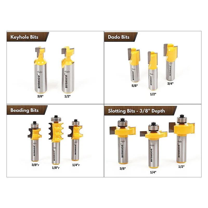 Набор фрез для деревообработки комплект из 70 резцов отделки петель долбинг по