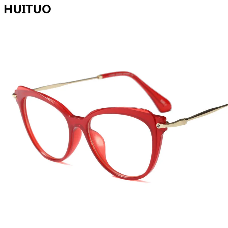 HUITUO фирменный дизайн модные ретро очки с круглым лицом ультра легкие