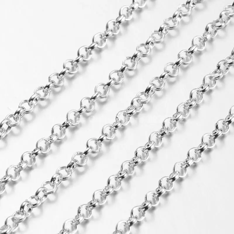 Фурнитура для ювелирных изделий стая железная Крестовая цепь Роло цепи