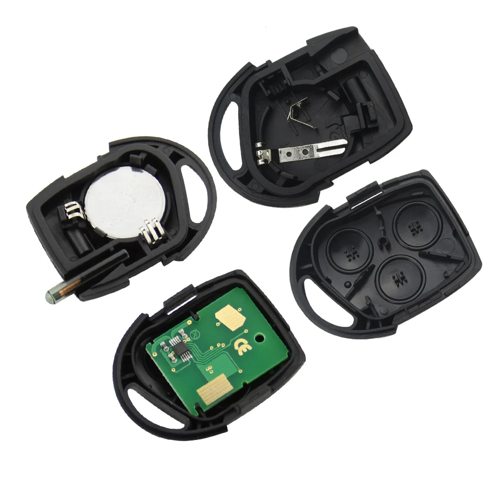 OkeyTech Новый 3 кнопочный дистанционный ключ для Ford Mondeo Focus Transit полный 433 МГц 4D60 чип