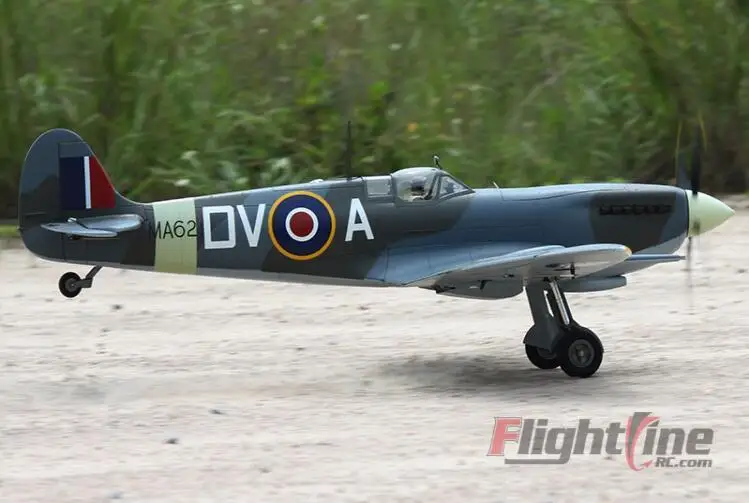 Свободная линия полета RC самолет 1600 мм Spitfire 1,6 м модель самолета PNP и PNP Без ESC