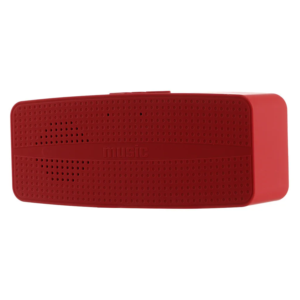 Портативный беспроводной Bluetooth hi-fi-стереозвук карта памяти SD динамик для