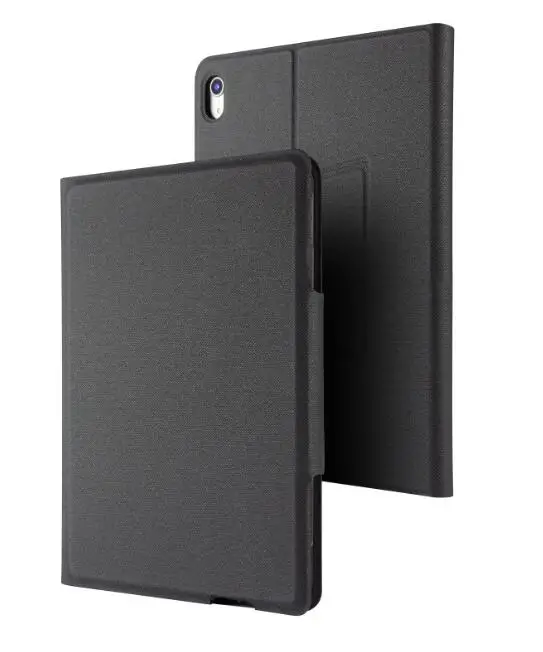 Black Беспроводной Bluetooth клавиатура кожаный чехол для iPad Pro 11 дюймов с красочными светодиодный Подсветка - Цвет: Black