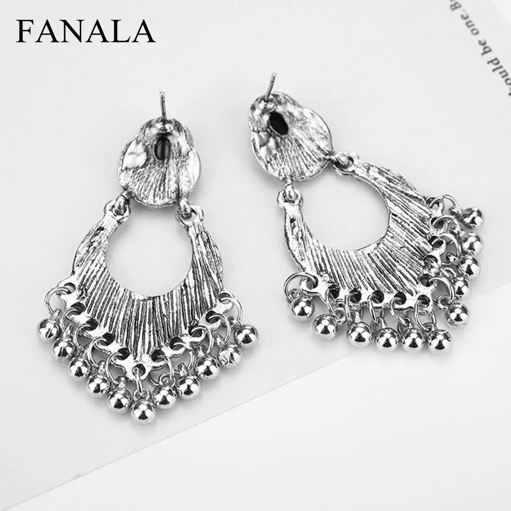 Серьги Свадебные Для женщин Jewelry вечерние кисточкой подарок Ретро Rhinestone Стиль