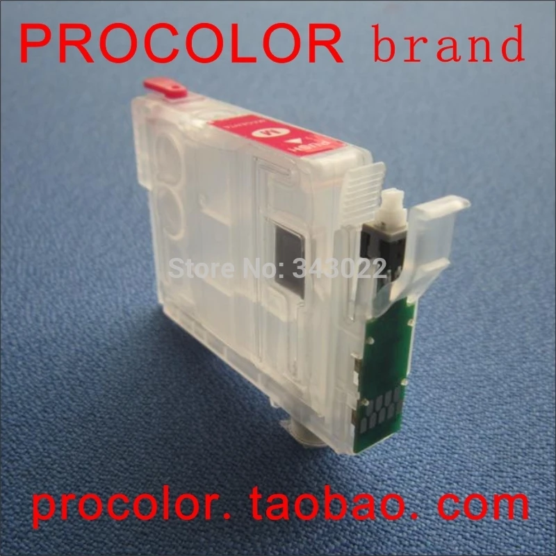 PROCOLOR с чипами ARC (кнопка для сброса не вынимайте его) картриджей epson СНПЧ R2000