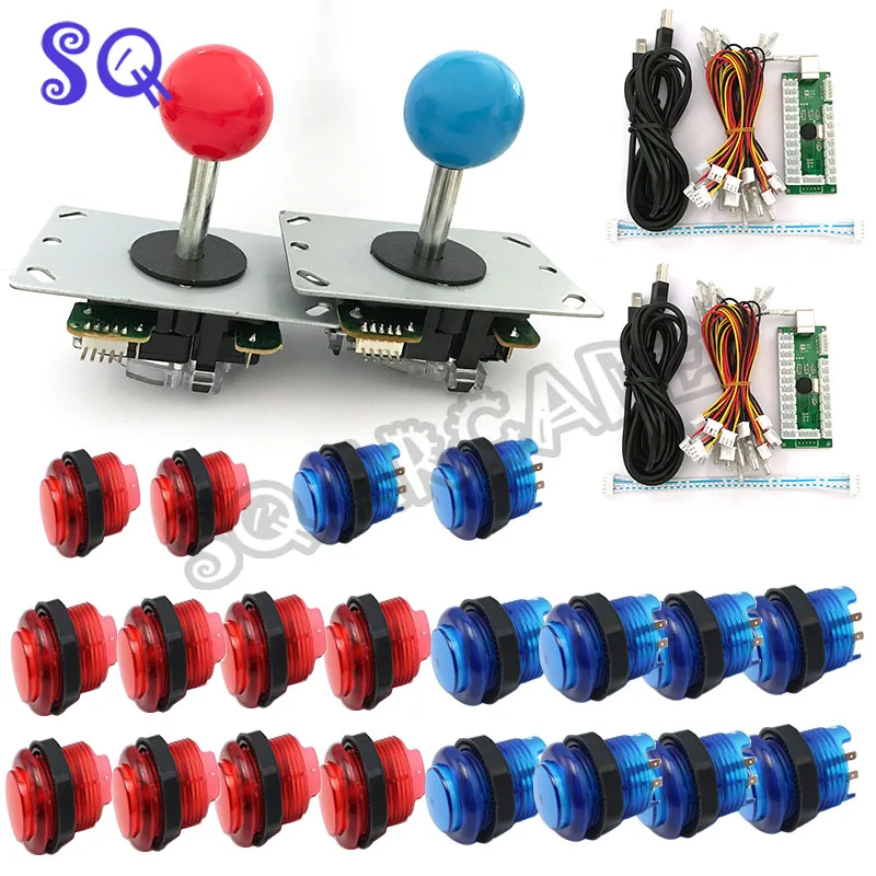 Комплект аркадных игр для ПК/PS2/PS3 сделай сам с кодировщиком нулевой задержки USB +