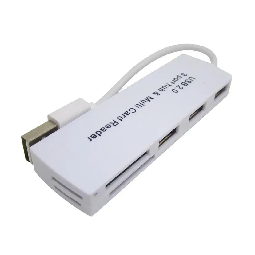Новый USB 2 0 устройство для чтения карт памяти SD MMC MS Duo Micro M2 адаптер Usb l0803