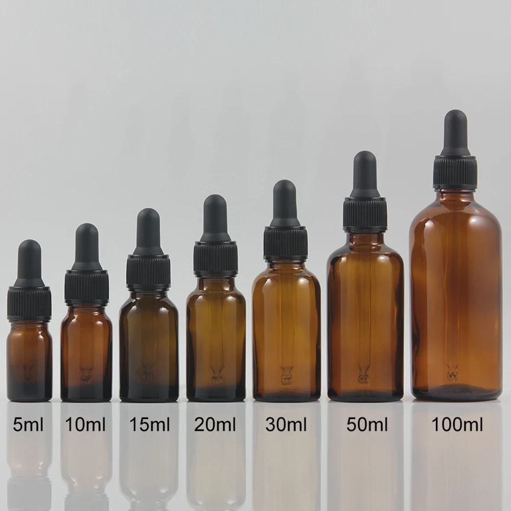 

Китайский производитель, небольшой портативный флакон-капельница из янтарного стекла объемом 15 мл для ухода за кожей, жидкость-контейнер для духов объемом 0,5 унции