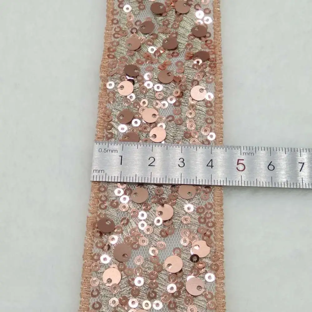 Сетка вышивка хаотическая тесьма с пайетками лук diy Перемычка свадебные аксессуары