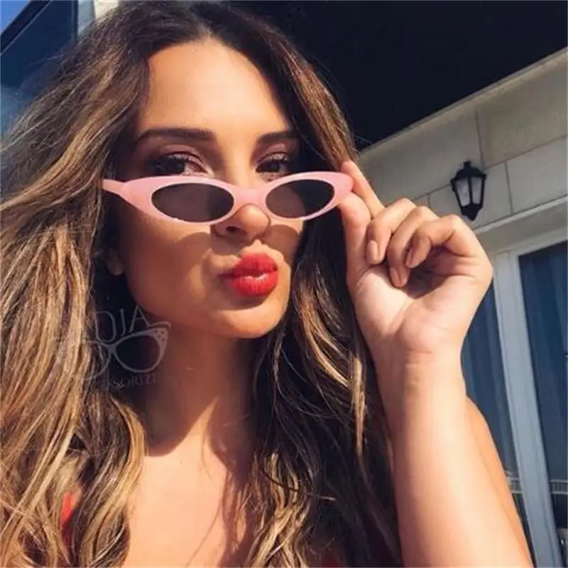 Узкие прямоугольные солнцезащитные очки для женщин роскошные брендовые