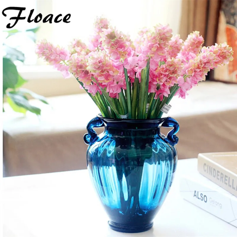 

Floace 6 шт./лот Hyacinth искусственный цветок juan потраченное украшение цветок украшение для дома цветок