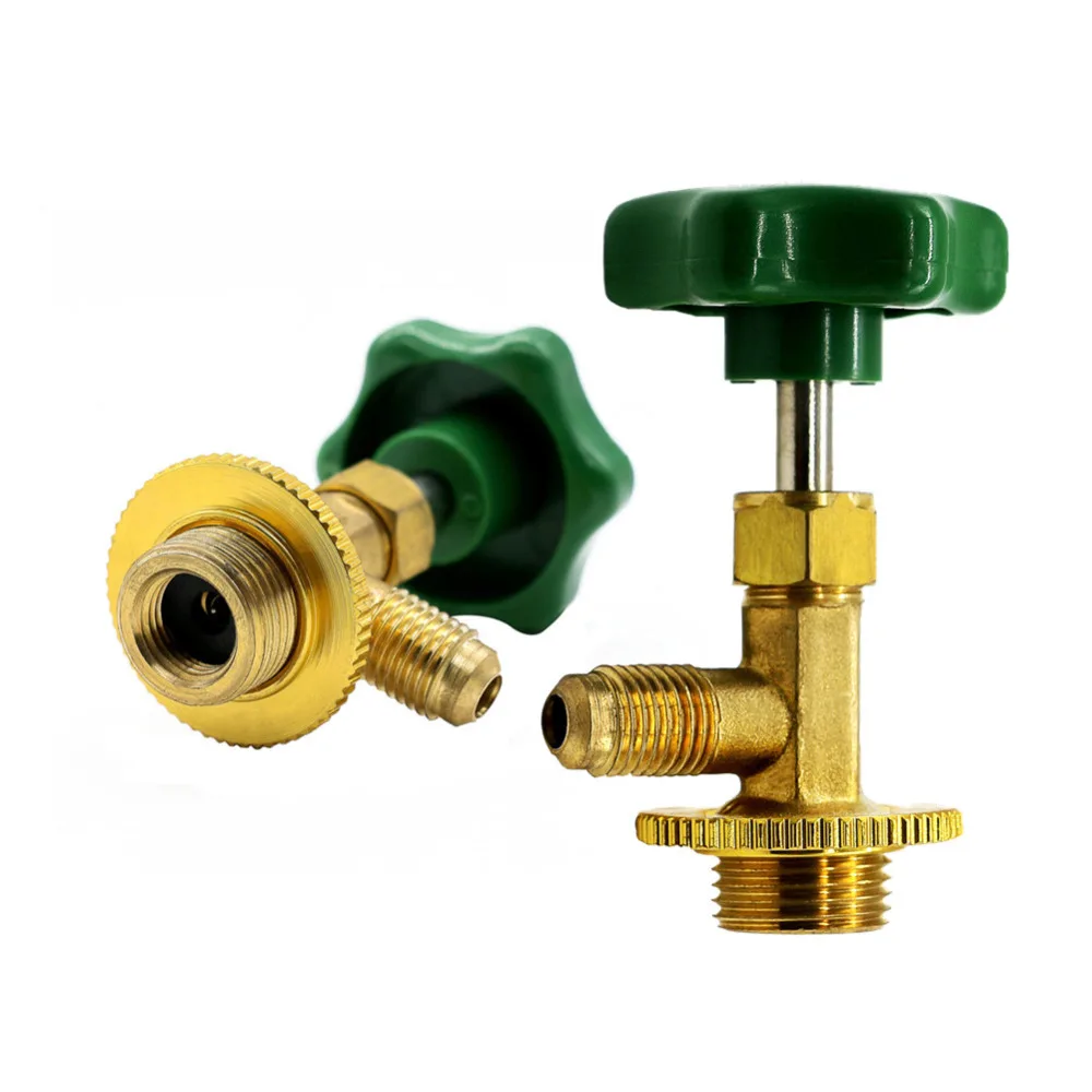 Высокое качество R12/R22/R600a/R410a A/C холодильные банки открывающийся клапан