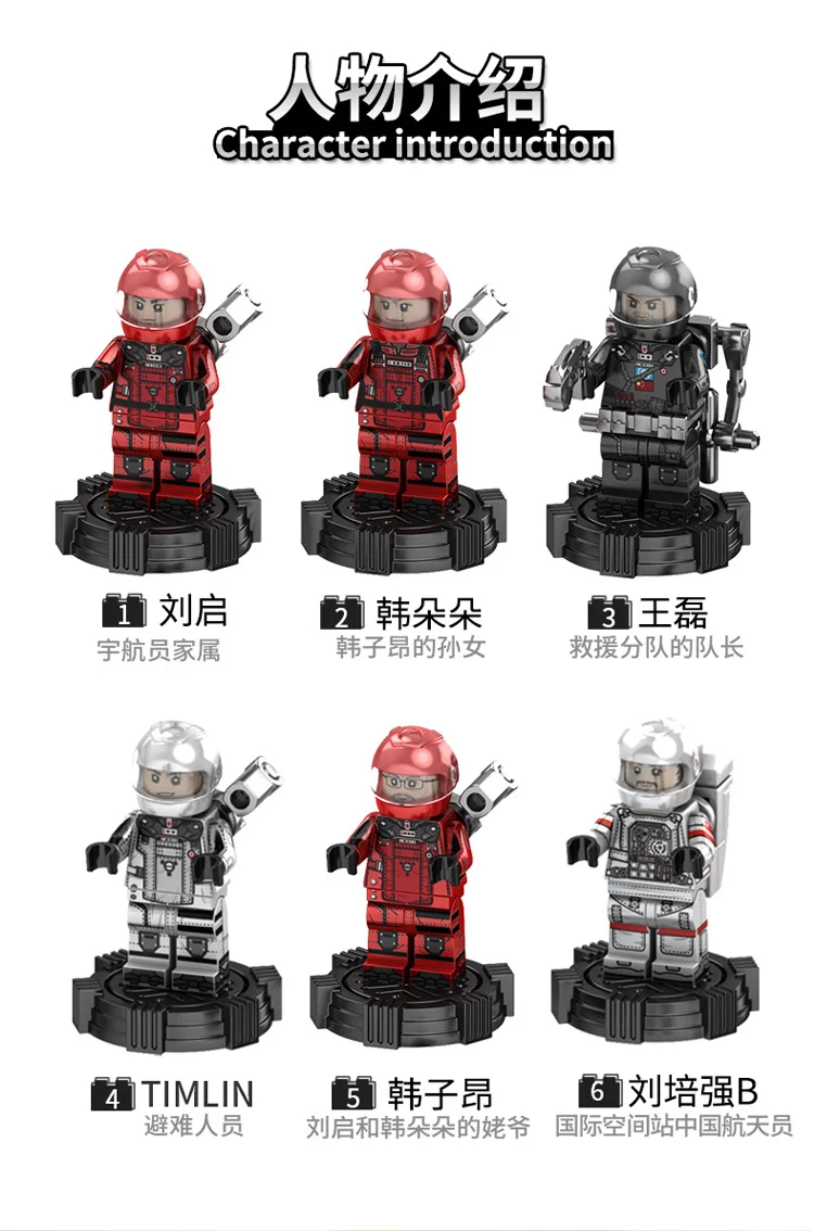 Technic Movie The wanding Earth 1535 шт. CN373 Cargotruck-Iron OreTruck 6 фигурок Кирпичи Строительные блоки игрушки Совместимые наборы