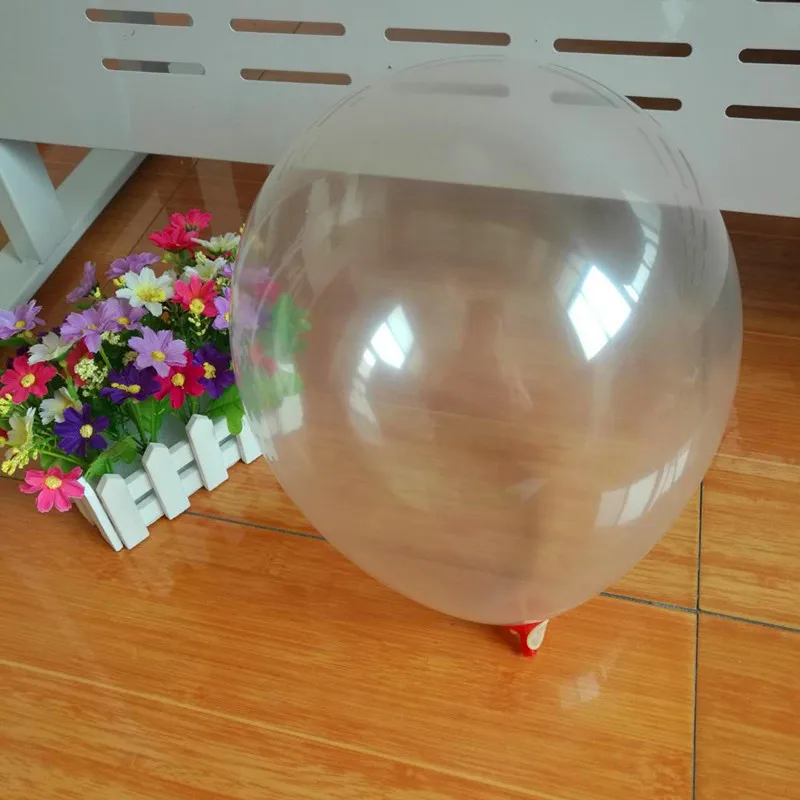 100 шт./лот 12 'ɳ 2 г прозрачные латексные воздушные шары свадебные украшения