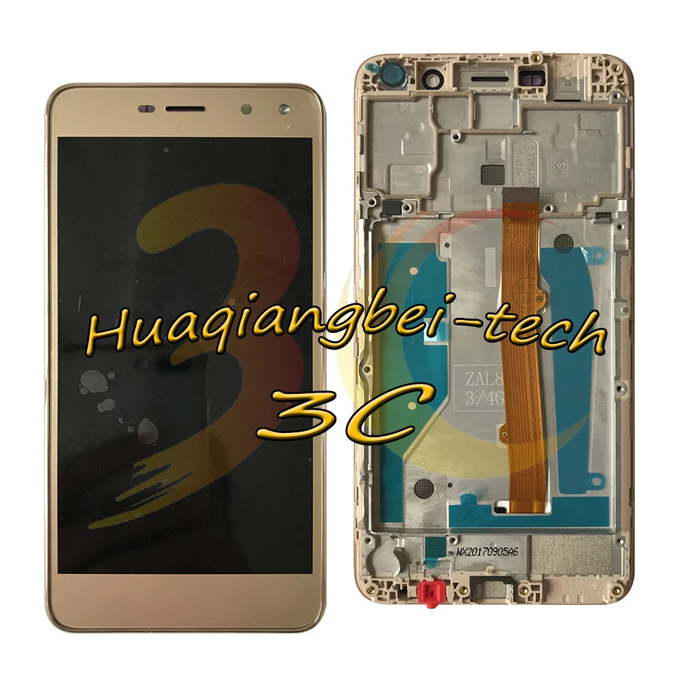 Для huawei Nova Young 4G LTE MYA-L11/Y6 MYA-L41 MYA-L01 Полный ЖК-дисплей+ кодирующий преобразователь сенсорного экрана в сборе с рамкой