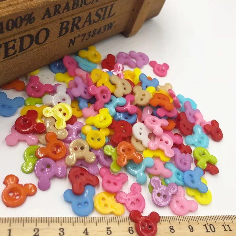 50/100 шт. головка вспышки пластиковые пуговицы швейные/Ср ремесла домашнего декора