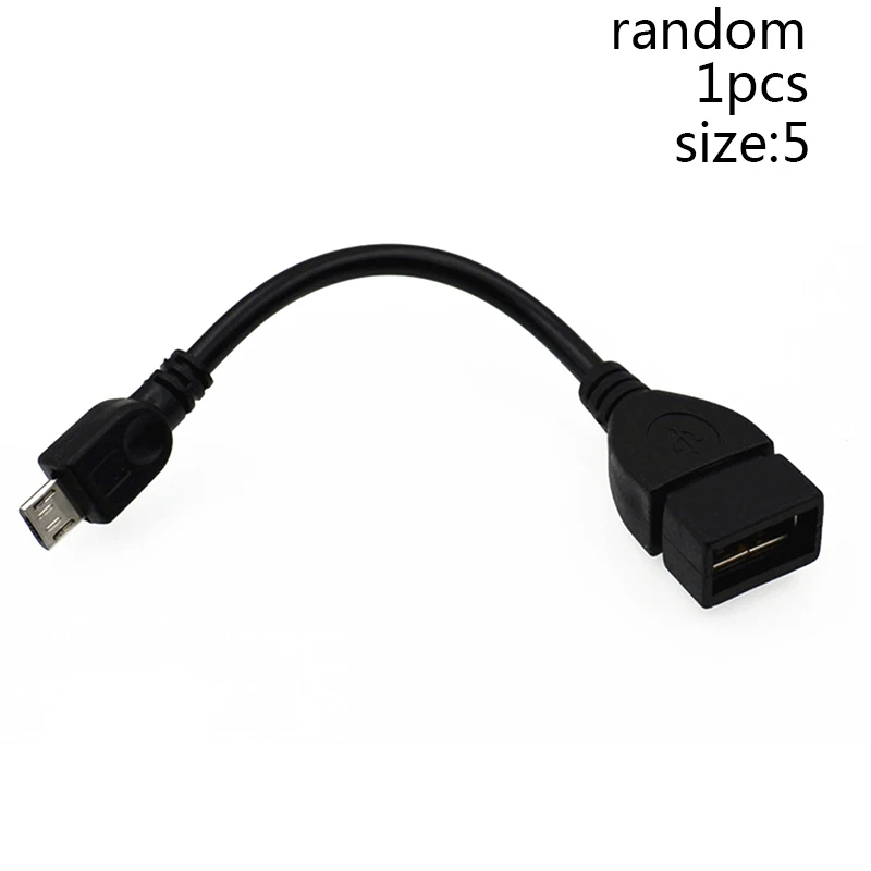 5 1 шт. type-C/Micro-OTG USB порт адаптер конвертер кабель для смартфонов планшет дропшиппинг - Цвет: 5