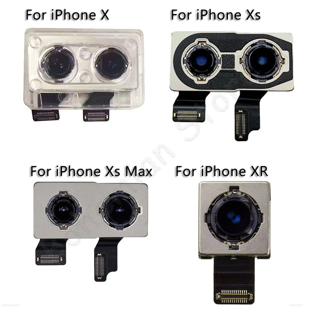 Основная настоящая камера Flex для iPhone X SE 6 6s 7 8 Plus XR Xs Max 6G 7G 8G Задняя камера лента гибкий кабель