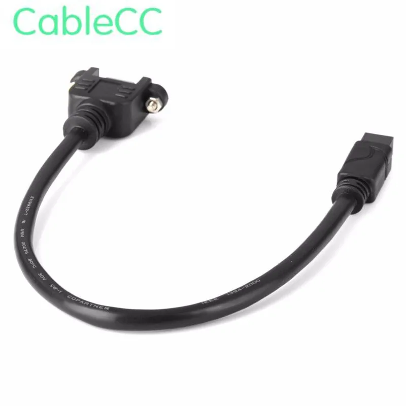 IEEE 1394 ieeee1394 9P 9Pin Штекерный к женскому Удлинительный кабель 30 см 100 0 3 м 1 фут фута
