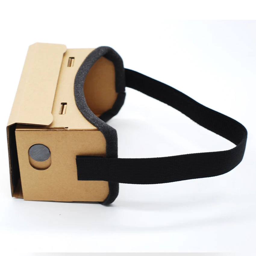 Aimitek виртуальной реальности Очки Google cardboard 3D VR коробка Фильмы Игры для 6 дюймов