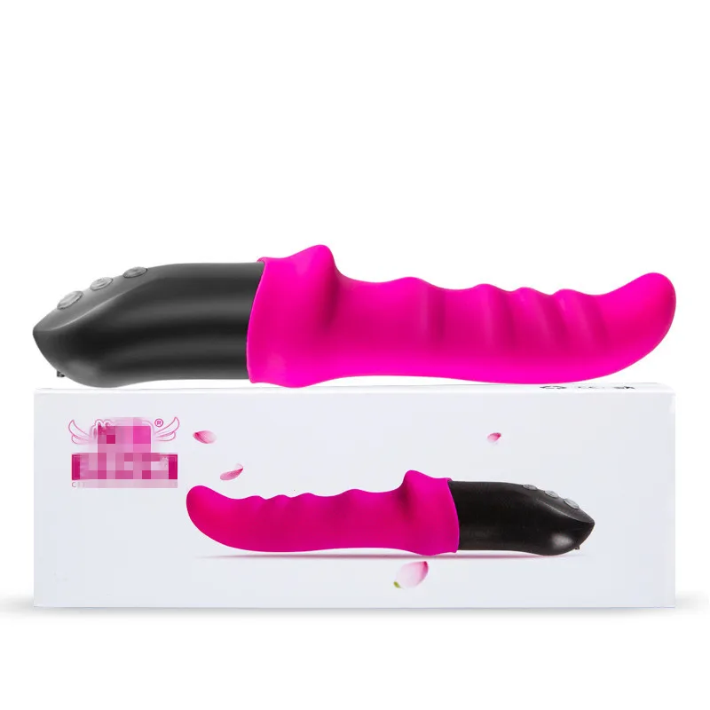 USB Перезаряжаемый автоматический толчок G Spot массаж клитора Стимуляция нагрева AV