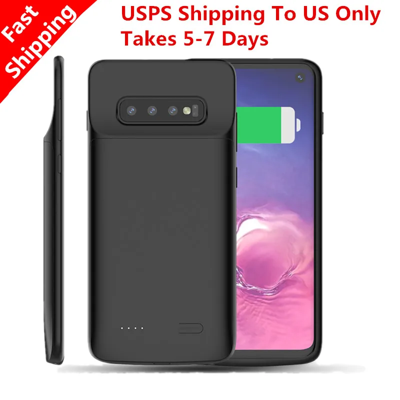 Для Samsung Galaxy S10 Plus S10e чехол для зарядного устройства 4700 мАч запасной внешний