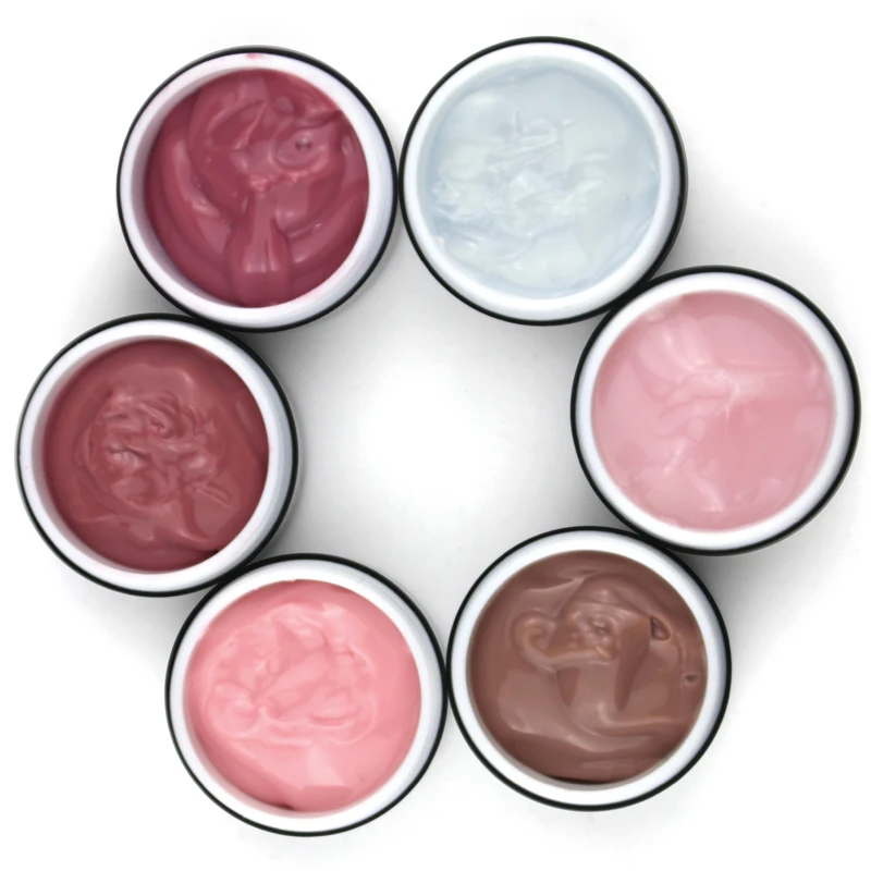 32 цвета твердый желе строитель расширение гель 15 мл поли кристаллы для ногтей УФ