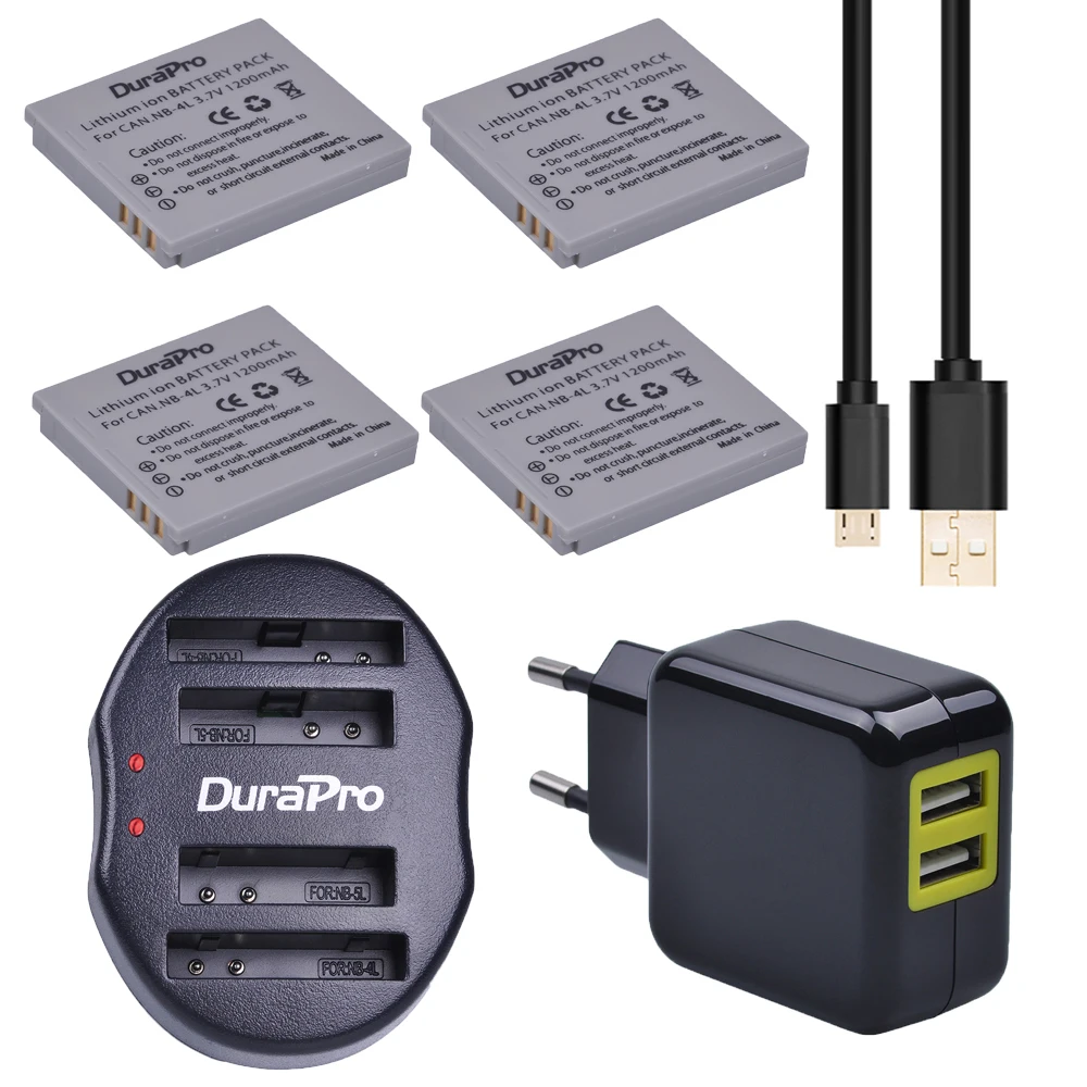 Литий ионная батарея и USB двойное зарядное устройство для камеры Canon IXUS 60 65 80 75 100 I20