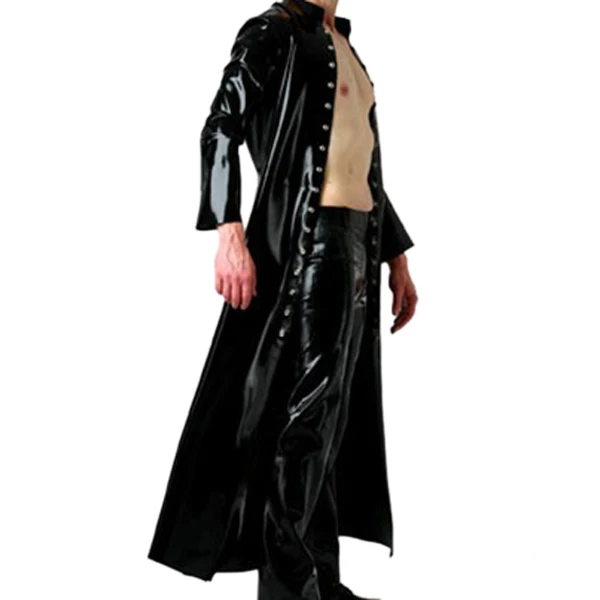 Латексная ветровка толщиной 0 6 мм латексная длинная куртка латексный резиновый